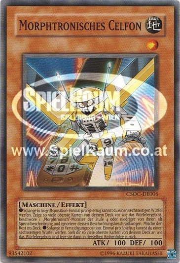 Morphtronic Celfon Single: Yu-Gi-Oh! Crossroads of Chaos Einzelkarte