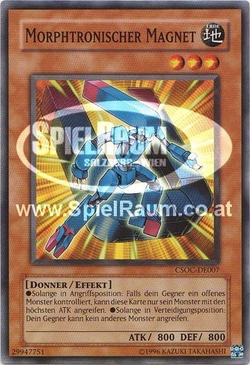 Morphtronic Magnen Single: Yu-Gi-Oh! Crossroads of Chaos Einzelkarte