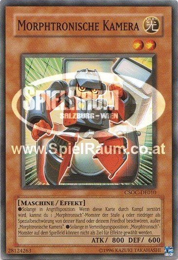 Morphtronic Cameran Single: Yu-Gi-Oh! Crossroads of Chaos Einzelkarte