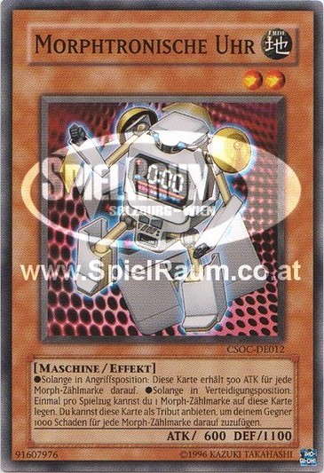 Morphtronic Clocken Single: Yu-Gi-Oh! Crossroads of Chaos Einzelkarte
