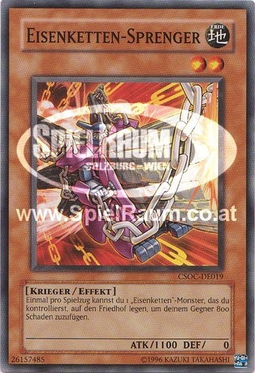 Iron Chain Blaster Single: Yu-Gi-Oh! Crossroads of Chaos Einzelkarte