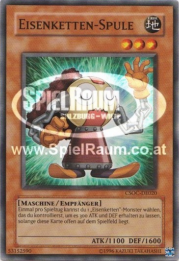 Iron Chain Coil Single: Yu-Gi-Oh! Crossroads of Chaos Einzelkarte