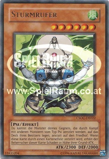 Storm Caller Single: Yu-Gi-Oh! Crossroads of Chaos Einzelkarte