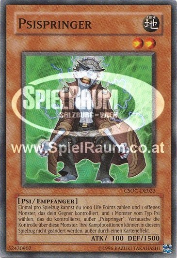 Psychic Jumper Single: Yu-Gi-Oh! Crossroads of Chaos Einzelkarte