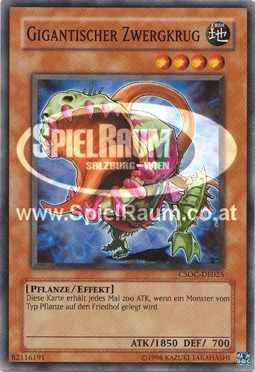 Gigantic Cephalotus Single: Yu-Gi-Oh! Crossroads of Chaos Einzelkarte