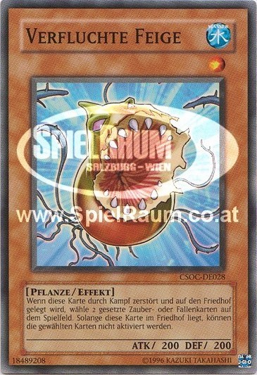 Cursed Fig Single: Yu-Gi-Oh! Crossroads of Chaos Einzelkarte