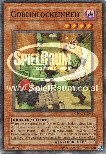 Goblin Decoy Squad Single: Yu-Gi-Oh! Crossroads of Chaos Einzelkarte