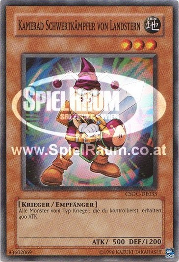 Comrade Swordsman of Landstar Single: Yu-Gi-Oh! Crossroads of Chaos Einzelkarte