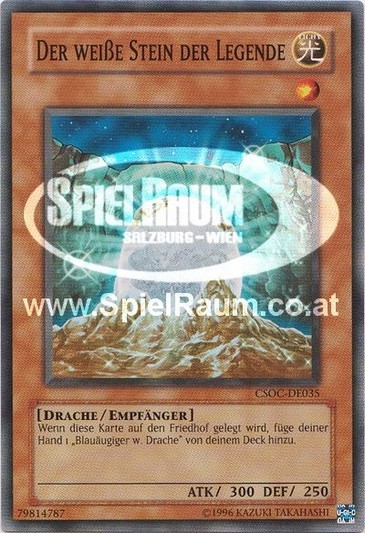 The White Stone of Legend Single: Yu-Gi-Oh! Crossroads of Chaos Einzelkarte