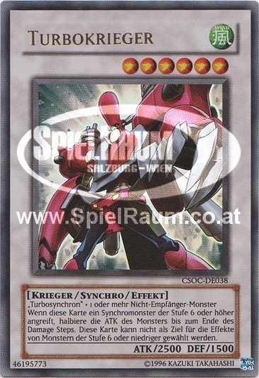 Turbo Warrior (V.1 - Ultra Rare) Single: Yu-Gi-Oh! Crossroads of Chaos Einzelkarte