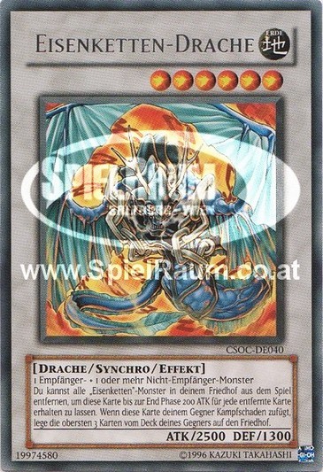 Iron Chain Dragon Single: Yu-Gi-Oh! Crossroads of Chaos Einzelkarte