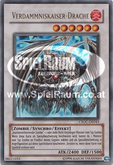 Doomkaiser Dragon (V.1 - Ultra Rare) Single: Yu-Gi-Oh! Crossroads of Chaos Einzelkarte