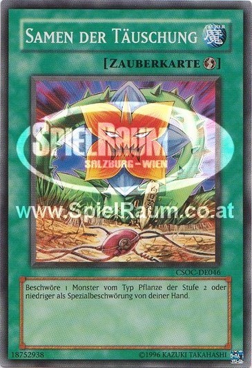 Seed of Deception Single: Yu-Gi-Oh! Crossroads of Chaos Einzelkarte