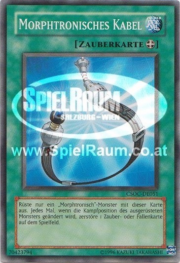 Morphtronic Cord Single: Yu-Gi-Oh! Crossroads of Chaos Einzelkarte