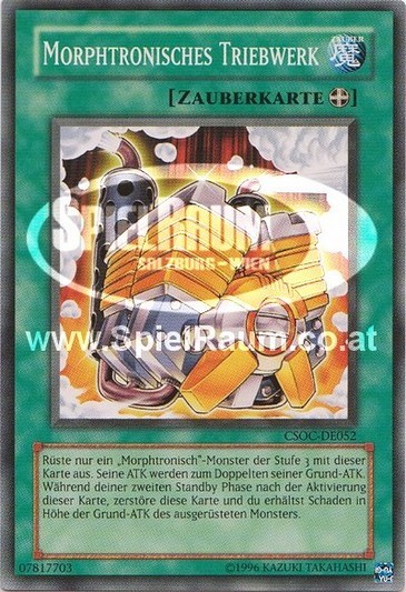 Morphtronic Engine Single: Yu-Gi-Oh! Crossroads of Chaos Einzelkarte