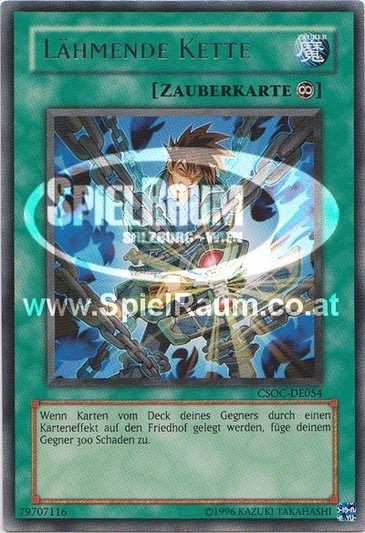 Paralyzing Chain Single: Yu-Gi-Oh! Crossroads of Chaos Einzelkarte