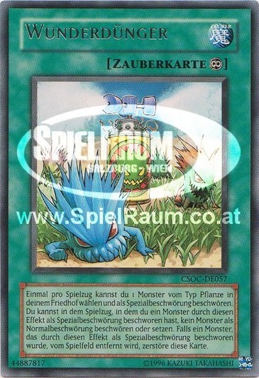 Miracle Fertilizer Single: Yu-Gi-Oh! Crossroads of Chaos Einzelkarte