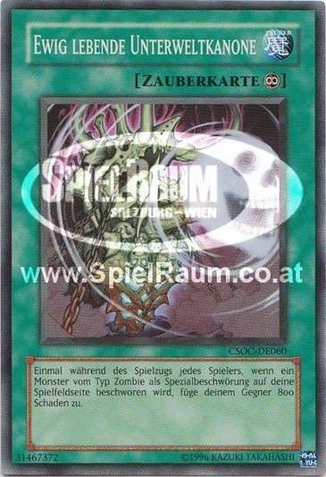 Everliving Underworld Cannon Single: Yu-Gi-Oh! Crossroads of Chaos Einzelkarte