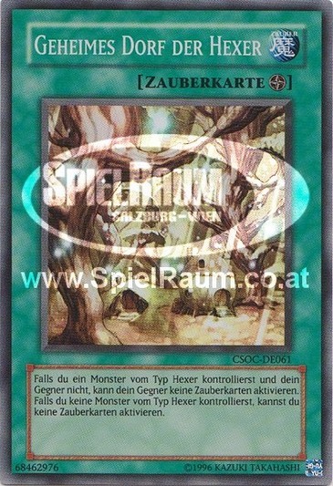 Secret Village of the Spellcasters Single: Yu-Gi-Oh! Crossroads of Chaos Einzelkarte