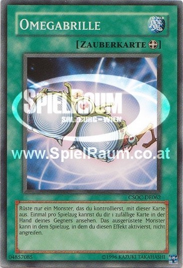 Omega Goggles Single: Yu-Gi-Oh! Crossroads of Chaos Einzelkarte
