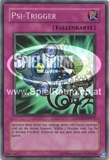 Psychic Trigger Single: Yu-Gi-Oh! Crossroads of Chaos Einzelkarte