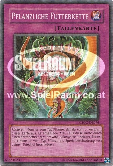Plant Food Chain Single: Yu-Gi-Oh! Crossroads of Chaos Einzelkarte