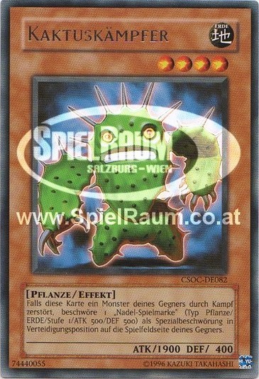 Cactus Fighter Single: Yu-Gi-Oh! Crossroads of Chaos Einzelkarte