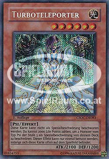 Overdrive Teleporter Single: Yu-Gi-Oh! Crossroads of Chaos Einzelkarte