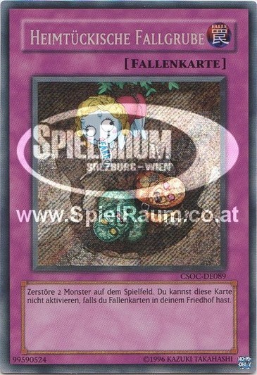 Treacherous Trap Hole Single: Yu-Gi-Oh! Crossroads of Chaos Einzelkarte