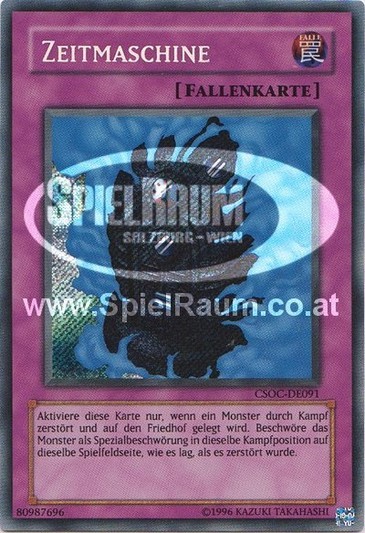 Time Machine Single: Yu-Gi-Oh! Crossroads of Chaos Einzelkarte