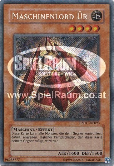 Machine Lord Ür Single: Yu-Gi-Oh! Crossroads of Chaos Einzelkarte