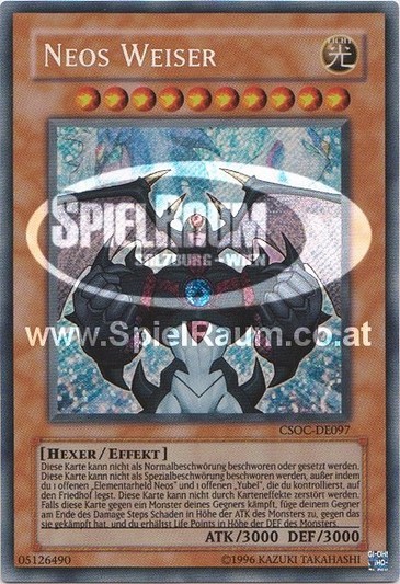 Neos Wiseman Single: Yu-Gi-Oh! Crossroads of Chaos Einzelkarte