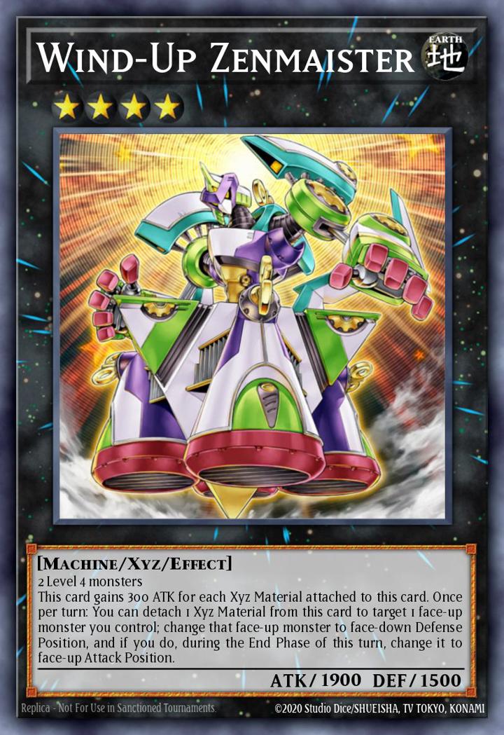 Wind-Up Zenmaister Single: Yu-Gi-Oh! Collector's Tins 2011 Einzelkarte