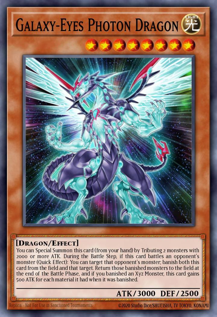 Galaxy-Eyes Photon Dragon Single: Yu-Gi-Oh! Collector's Tins 2011 Einzelkarte