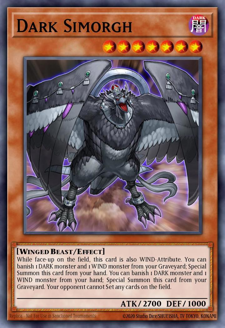 Dark Simorgh Single: Yu-Gi-Oh! Collector's Tins 2011 Einzelkarte