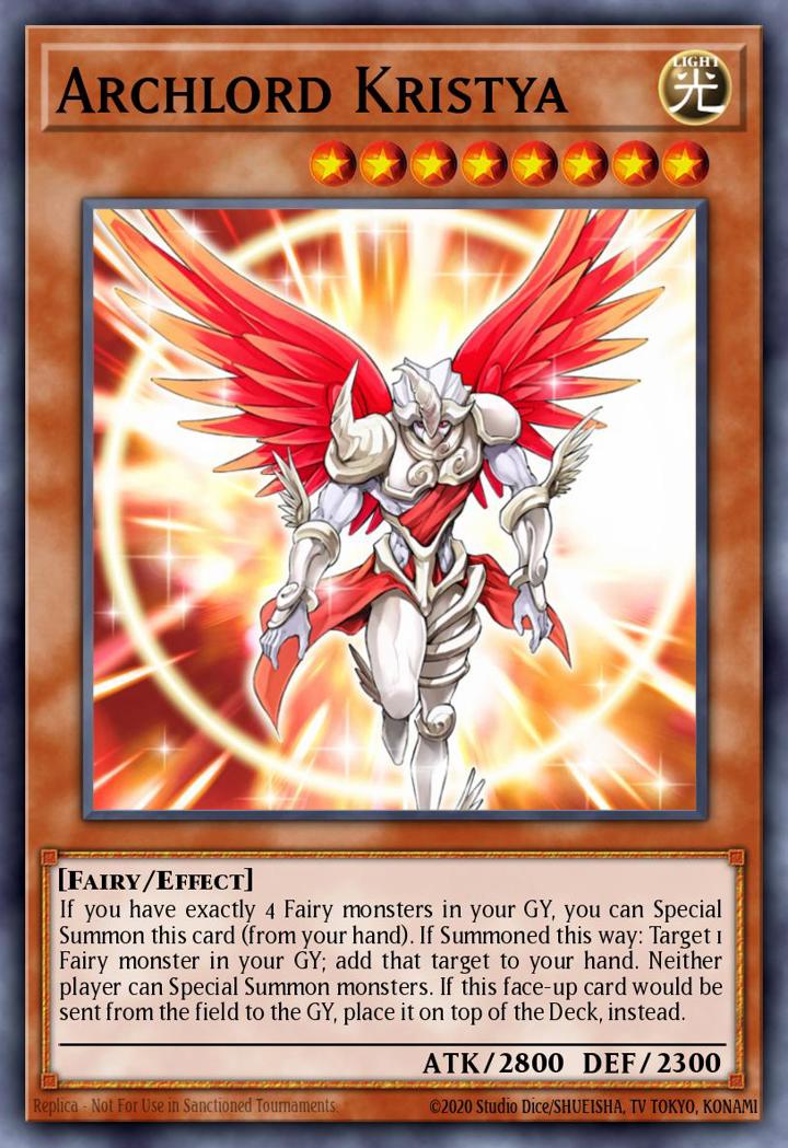 Archlord Kristya Single: Yu-Gi-Oh! Collector's Tins 2011 Einzelkarte