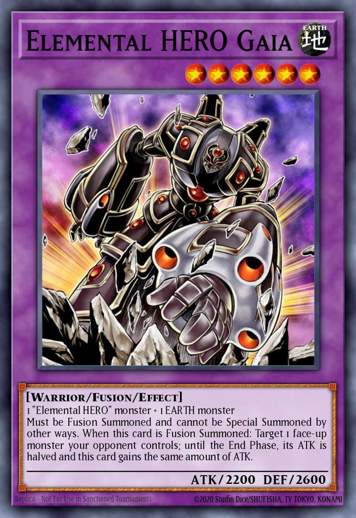 Elemental HERO Gaia Single: Yu-Gi-Oh! Collector's Tins 2011 Einzelkarte