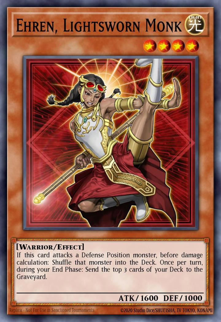 Ehren, Lightsworn Monk Single: Yu-Gi-Oh! Collector's Tins 2011 Einzelkarte