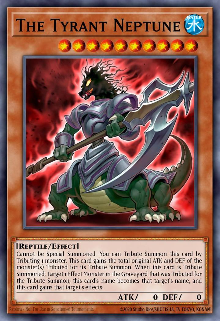 The Tyrant Neptune Single: Yu-Gi-Oh! Collector's Tins 2011 Einzelkarte