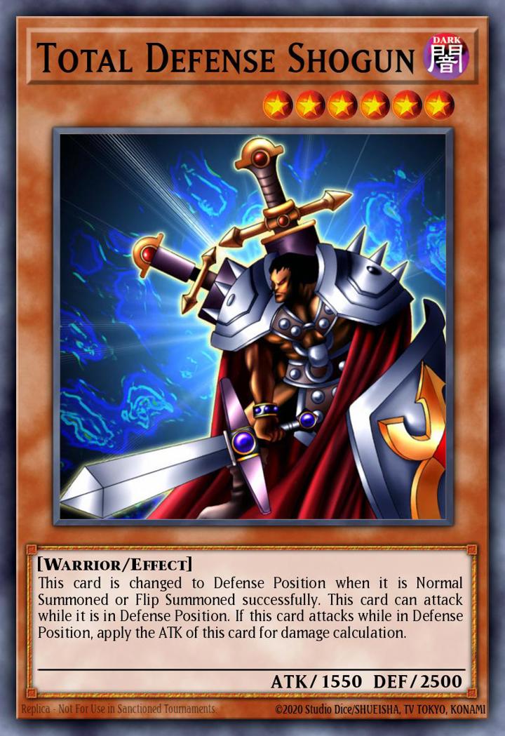 Total Defense Shogun Single: Yu-Gi-Oh! Collector's Tins 2004 Einzelkarte