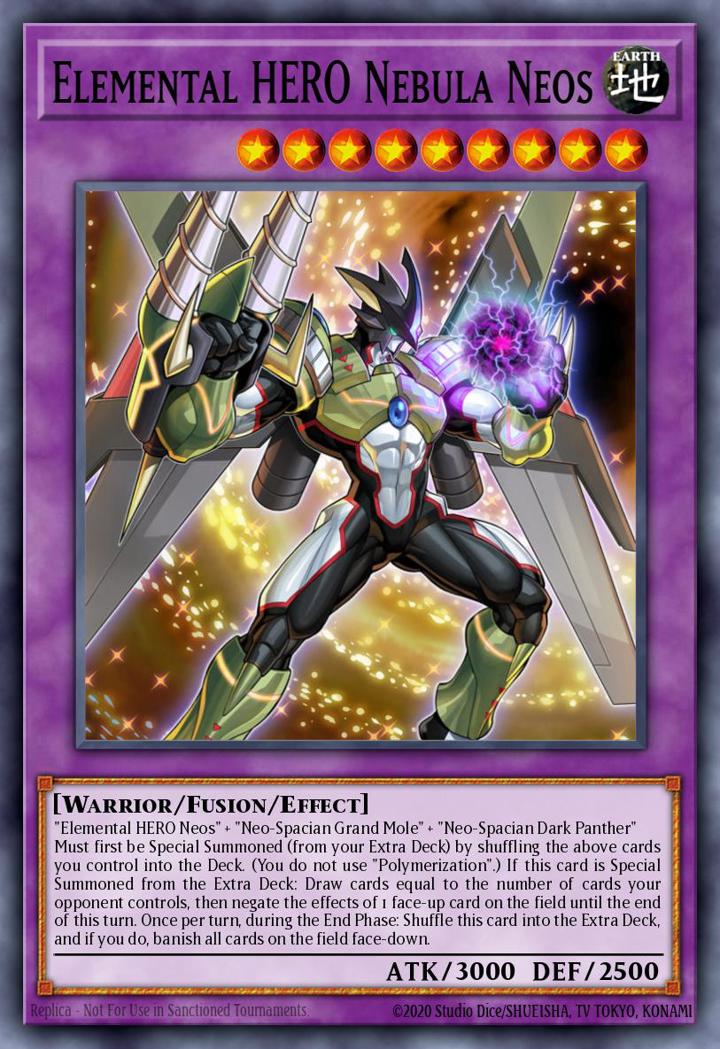 Elemental HERO Nebula Neos Single: Yu-Gi-Oh! 2018 Mega-Tins Einzelkarte