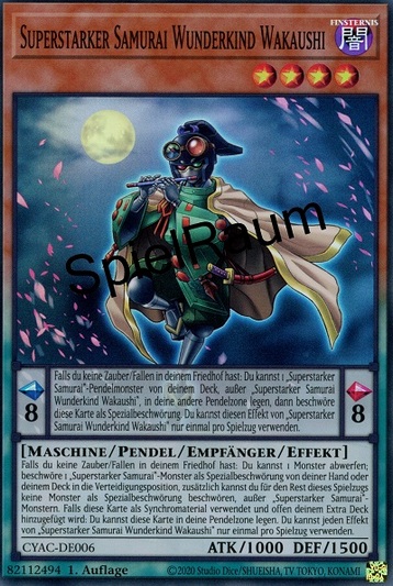 Superheavy Samurai Prodigy Wakaushi