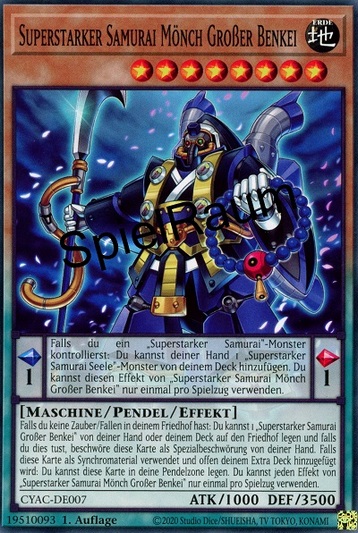 Superheavy Samurai Monk Big Benkei