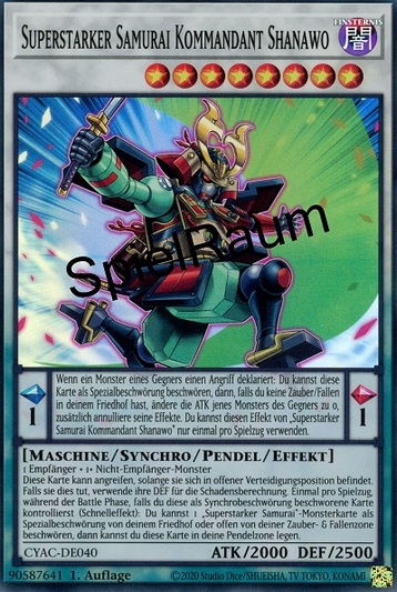 Superheavy Samurai Commander Shanawo