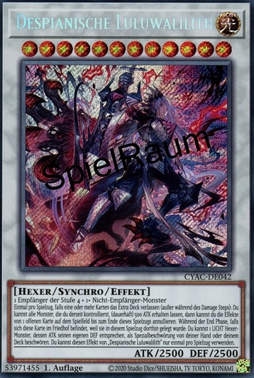 Despian Luluwalilith (V.1 - Secret Rare) Single: Yu-Gi-Oh! Cyberstorm Access Einzelkarte