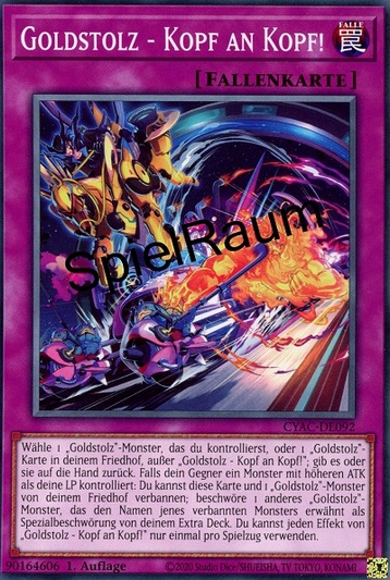 Gold Pride - It's Neck and Neck! Single: Yu-Gi-Oh! Cyberstorm Access Einzelkarte