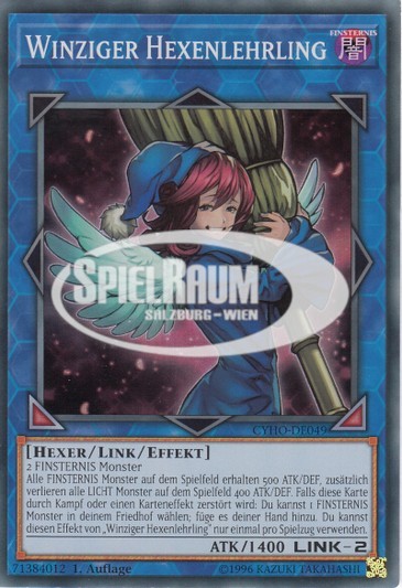 Wee Witch's Apprentice Single: Yu-Gi-Oh! Cybernetic Horizon Einzelkarte