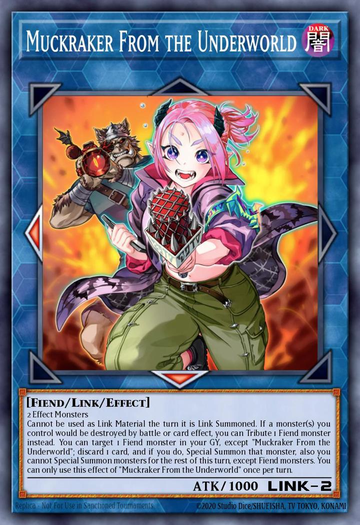 Muckraker From the Underworld (V.2 - Ultra Rare) Single: Yu-Gi-Oh! Darkwing Blast Einzelkarte