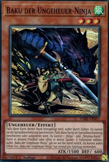 Baku the Beast Ninja