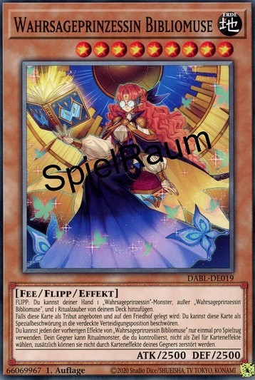 Prediction Princess Bibliomuse